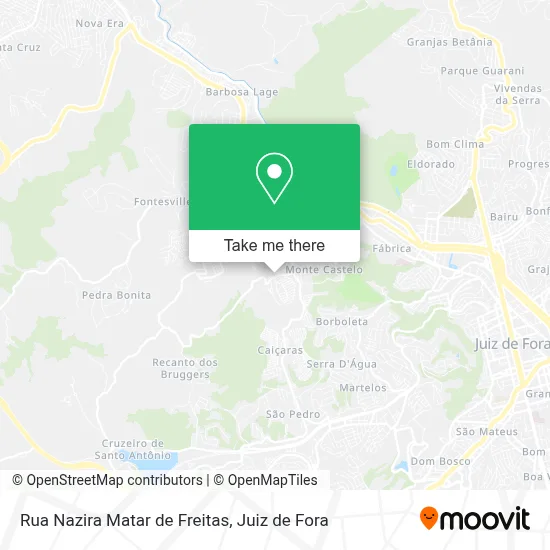 Rua Nazira Matar de Freitas map