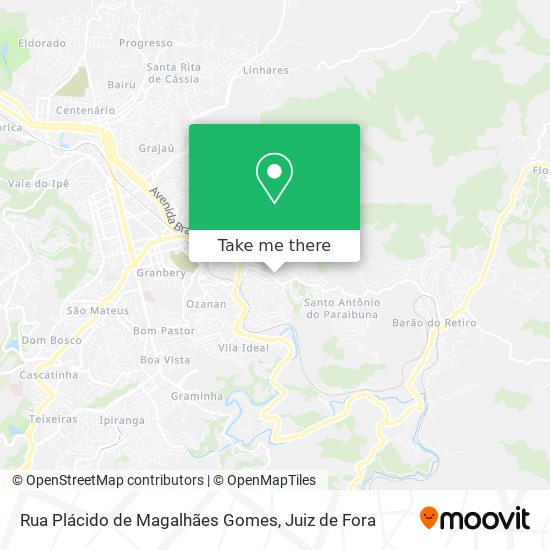 Rua Plácido de Magalhães Gomes map