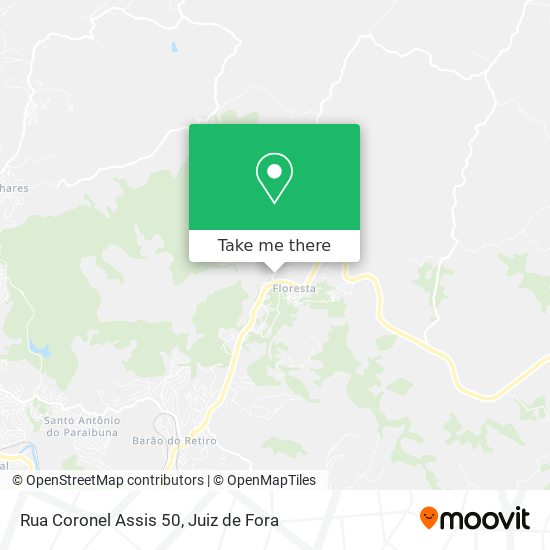 Rua Coronel Assis 50 map