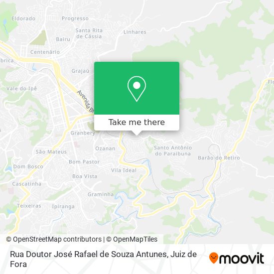 Mapa Rua Doutor José Rafael de Souza Antunes