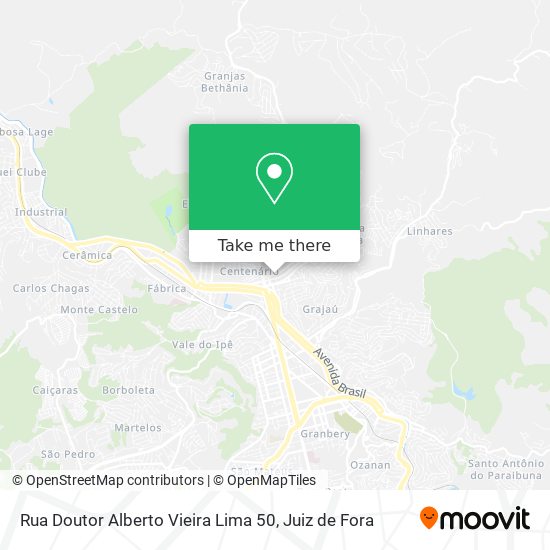 Rua Doutor Alberto Vieira Lima 50 map