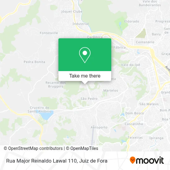 Rua Major Reinaldo Lawal 110 map