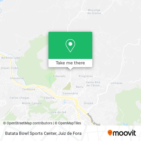 Batata Bowl Sports Center map