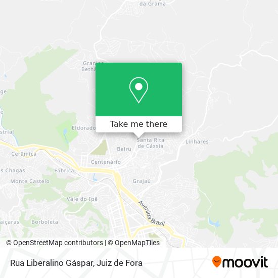Rua Liberalino Gáspar map