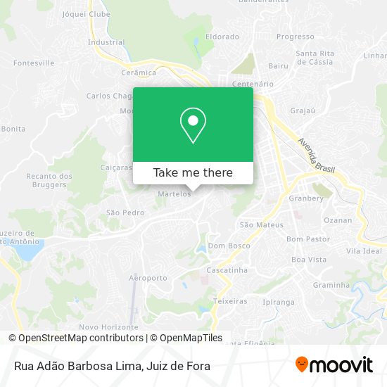 Rua Adão Barbosa Lima map