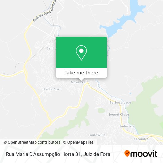 Rua Maria D'Assumpção Horta 31 map