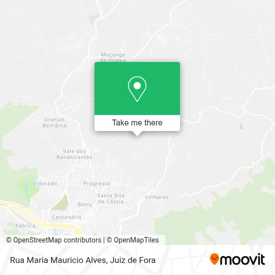 Rua Maria Mauricio Alves map