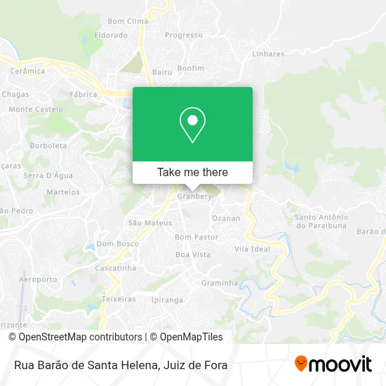 Rua Barão de Santa Helena map