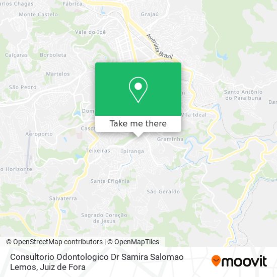 Consultorio Odontologico Dr Samira Salomao Lemos map