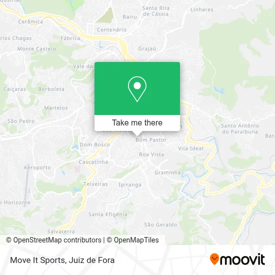 Move It Sports map