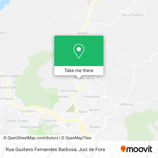 Rua Gustavo Fernandes Barbosa map