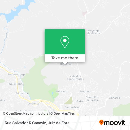 Rua Salvador R Canavio map