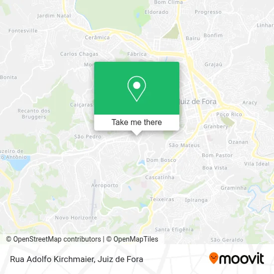 Rua Adolfo Kirchmaier map