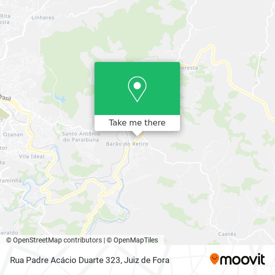 Rua Padre Acácio Duarte 323 map