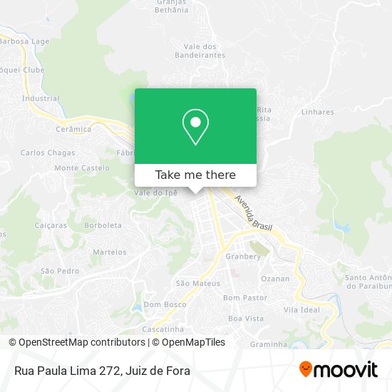 Rua Paula Lima 272 map