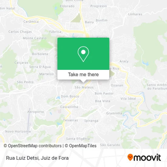 Rua Luiz Detsi map