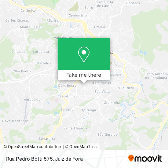 Rua Pedro Botti 575 map