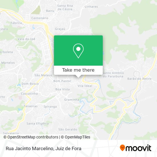 Rua Jacinto Marcelino map