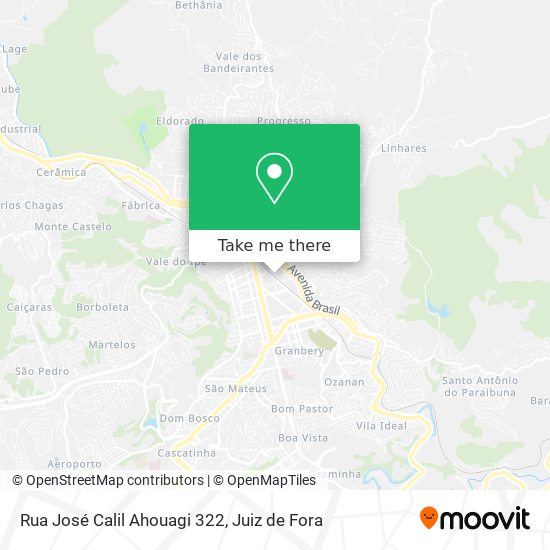 Rua José Calil Ahouagi 322 map