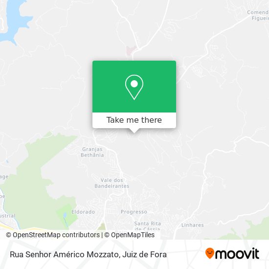 Rua Senhor Américo Mozzato map