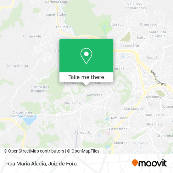 Rua Maria Aládia map