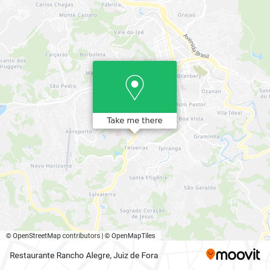 Restaurante Rancho Alegre map