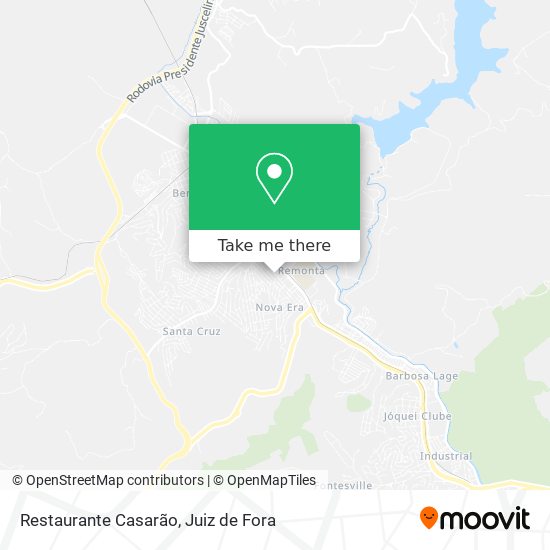Restaurante Casarão map