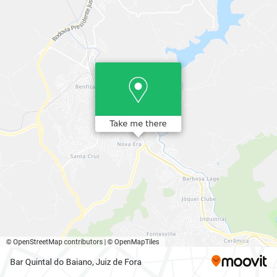 Bar Quintal do Baiano map