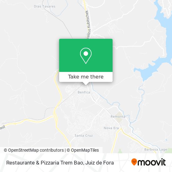 Restaurante & Pizzaria Trem Bao map