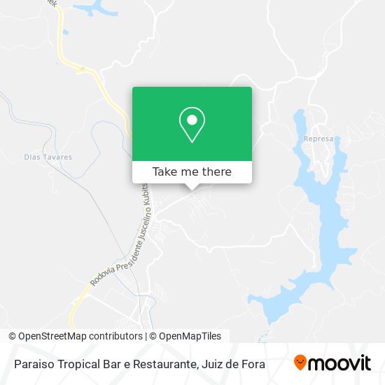 Paraiso Tropical Bar e Restaurante map