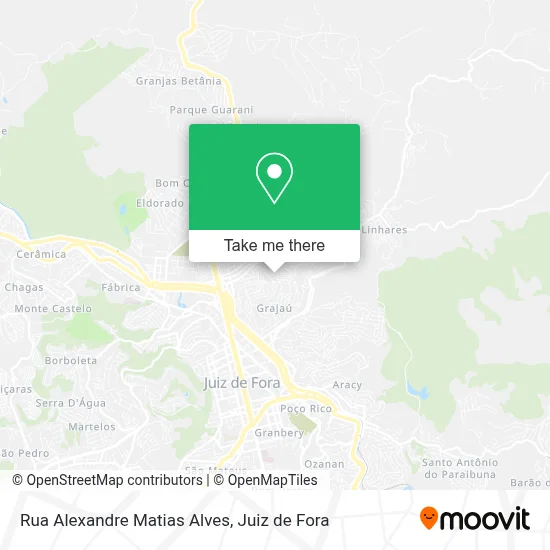 Rua Alexandre Matias Alves map