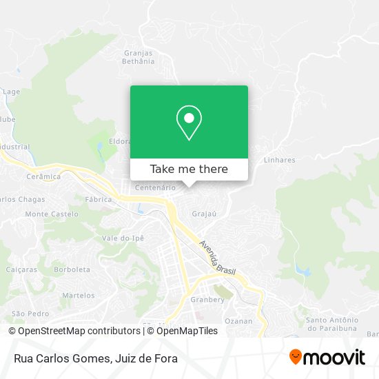 Rua Carlos Gomes map