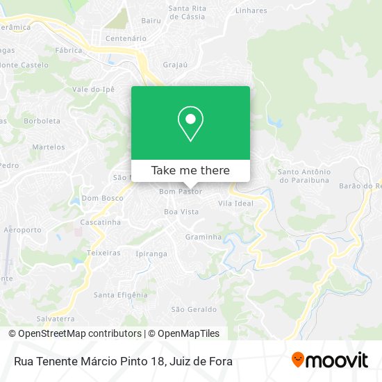 Rua Tenente Márcio Pinto 18 map