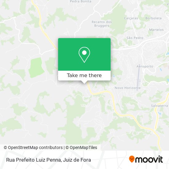 Rua Prefeito Luiz Penna map