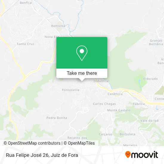 Rua Felipe José 26 map