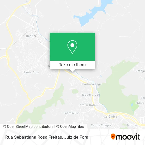 Rua Sebastiana Rosa Freitas map