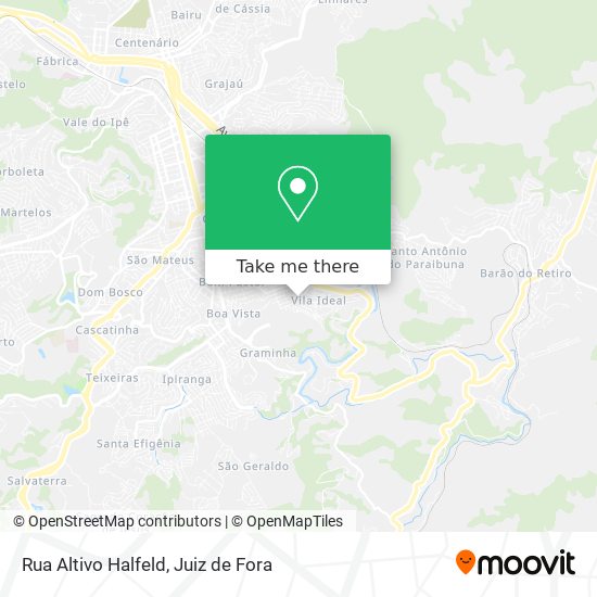 Rua Altivo Halfeld map