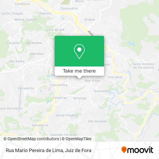 Rua Mario Pereira de Lima map