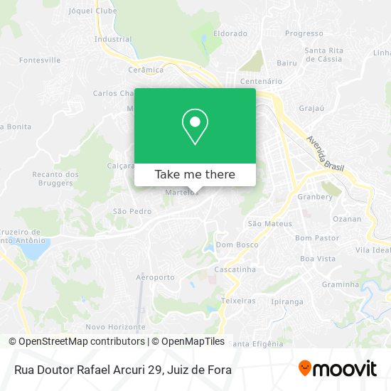 Rua Doutor Rafael Arcuri 29 map