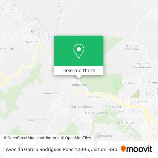 Avenida Garcia Rodrigues Paes 12395 map