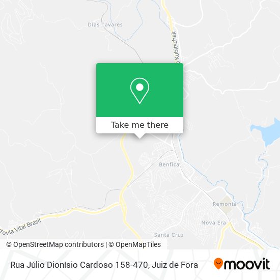 Rua Júlio Dionísio Cardoso 158-470 map