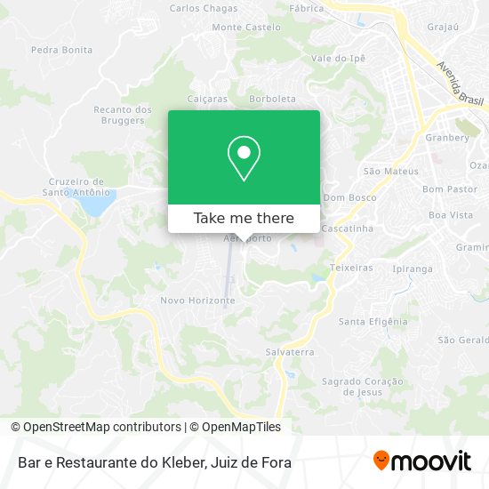 Bar e Restaurante do Kleber map