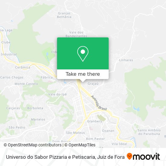Universo do Sabor Pizzaria e Petiscaria map