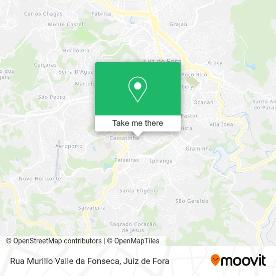 Rua Murillo Valle da Fonseca map