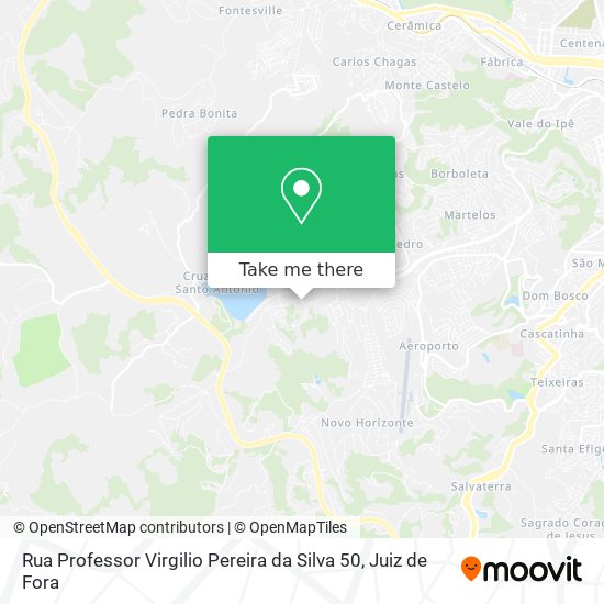 Rua Professor Virgilio Pereira da Silva 50 map