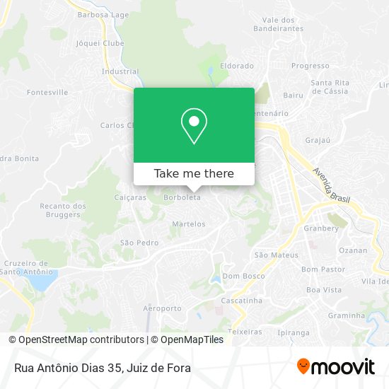 Rua Antônio Dias 35 map
