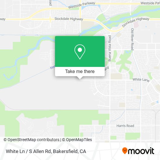 Mapa de White Ln / S Allen Rd