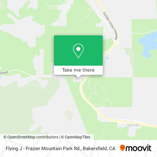 Flying J - Frazier Mountain Park Rd. map