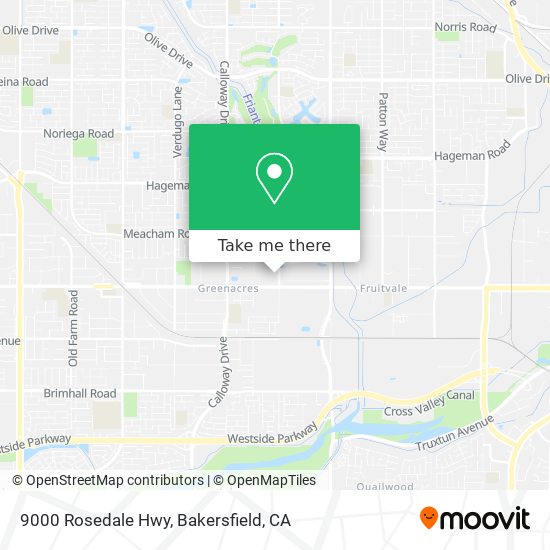 9000 Rosedale Hwy map