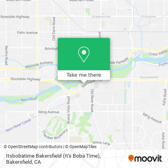 Itsbobatime Bakersfield (It's Boba Time) map